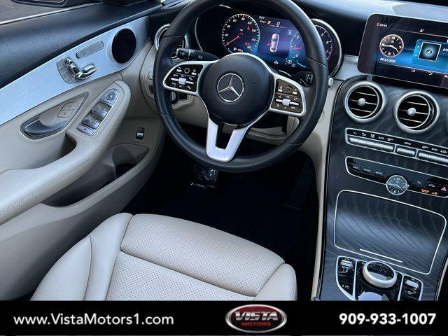 used 2021 Mercedes-Benz C-Class car, priced at $24,000