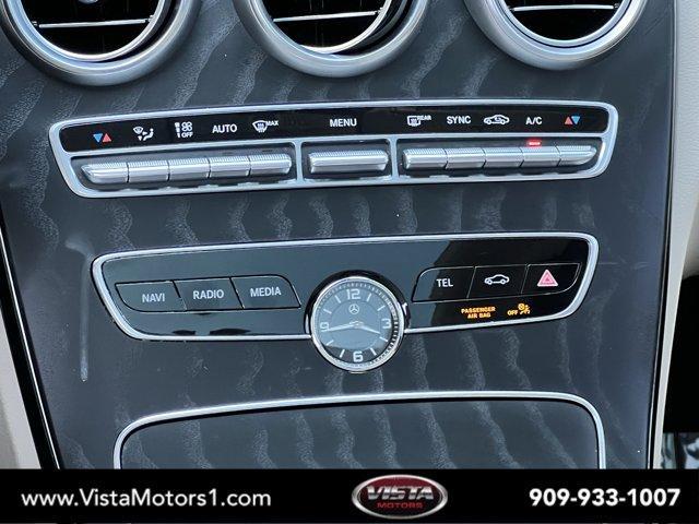 used 2021 Mercedes-Benz C-Class car, priced at $24,000