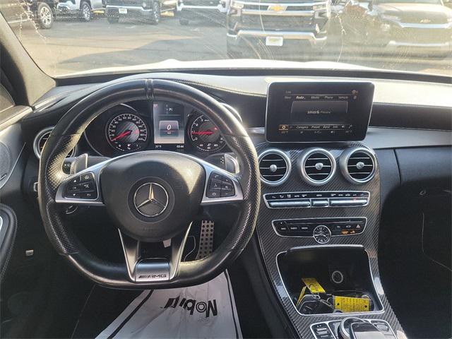 used 2017 Mercedes-Benz AMG C 63 car, priced at $37,339