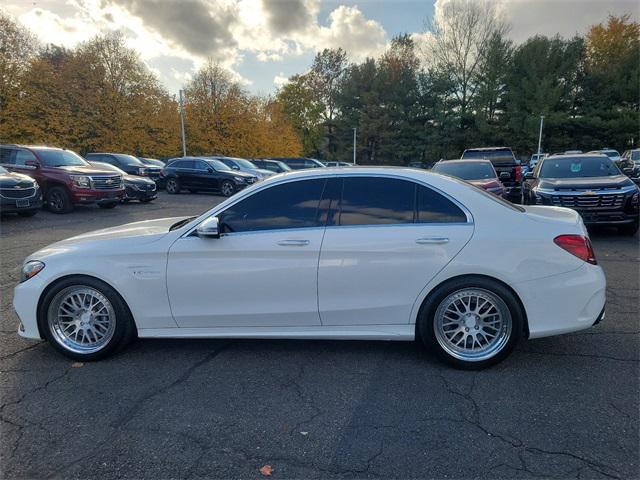 used 2017 Mercedes-Benz AMG C 63 car, priced at $37,339