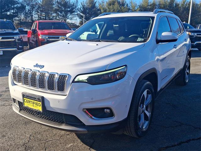 used 2021 Jeep Cherokee car, priced at $24,990