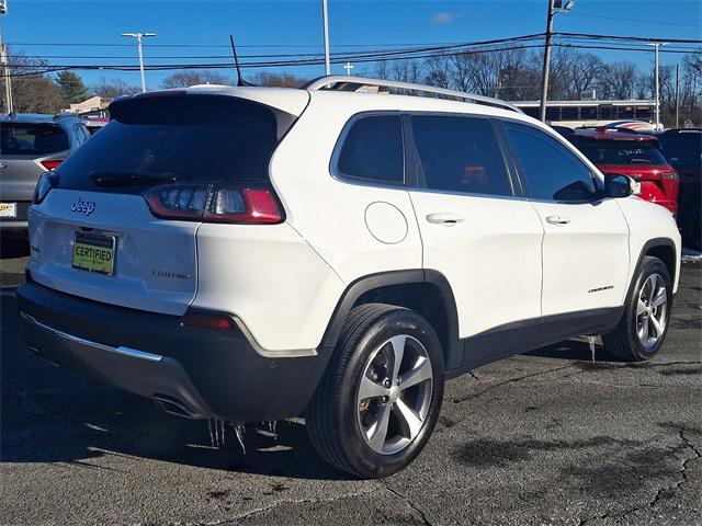 used 2021 Jeep Cherokee car, priced at $24,990