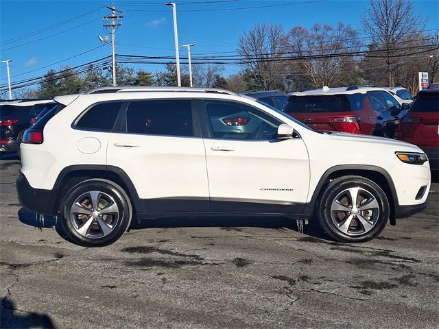 used 2021 Jeep Cherokee car, priced at $24,990