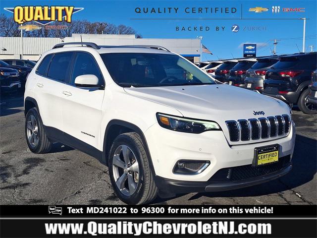 used 2021 Jeep Cherokee car, priced at $24,990