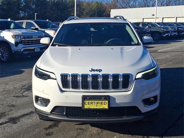 used 2021 Jeep Cherokee car, priced at $24,990