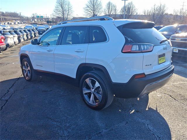 used 2021 Jeep Cherokee car, priced at $24,990