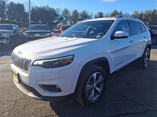 used 2021 Jeep Cherokee car, priced at $24,990