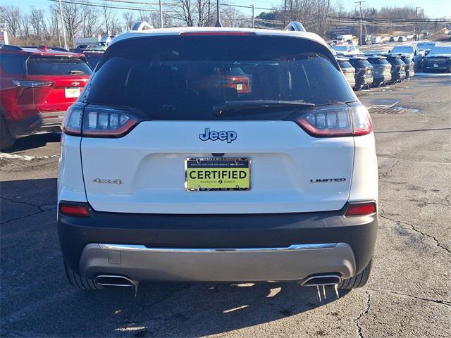 used 2021 Jeep Cherokee car, priced at $24,990