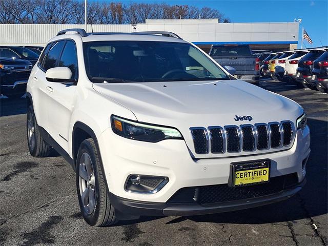 used 2021 Jeep Cherokee car, priced at $24,990