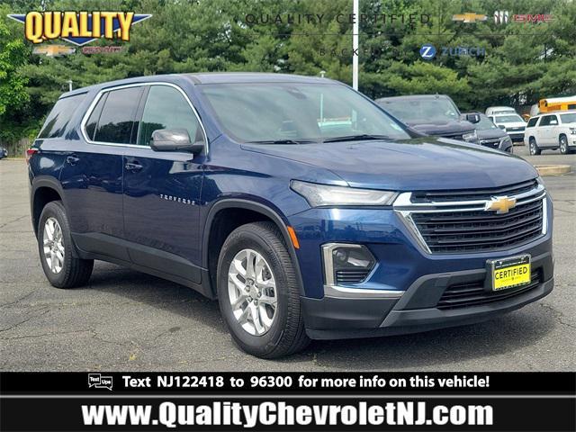 used 2022 Chevrolet Traverse car, priced at $26,696