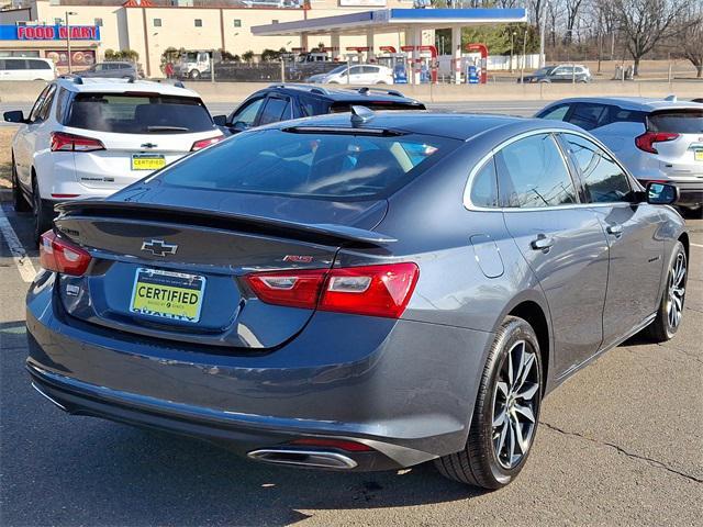 used 2021 Chevrolet Malibu car, priced at $17,990