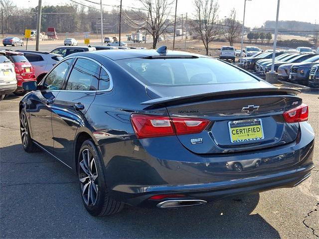 used 2021 Chevrolet Malibu car, priced at $17,990