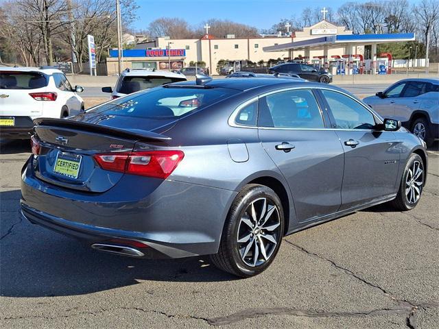 used 2021 Chevrolet Malibu car, priced at $17,990