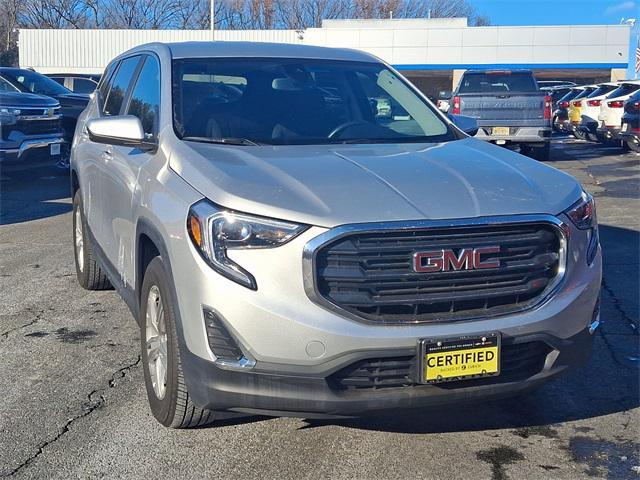 used 2021 GMC Terrain car, priced at $20,983