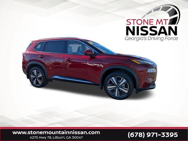 used 2023 Nissan Rogue car, priced at $27,634