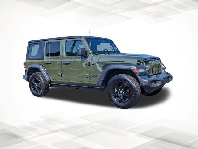 used 2022 Jeep Wrangler Unlimited car, priced at $29,888