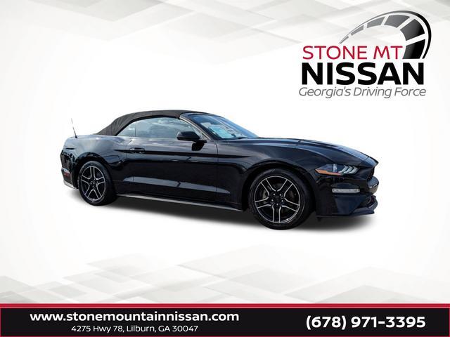 used 2021 Ford Mustang car, priced at $22,990
