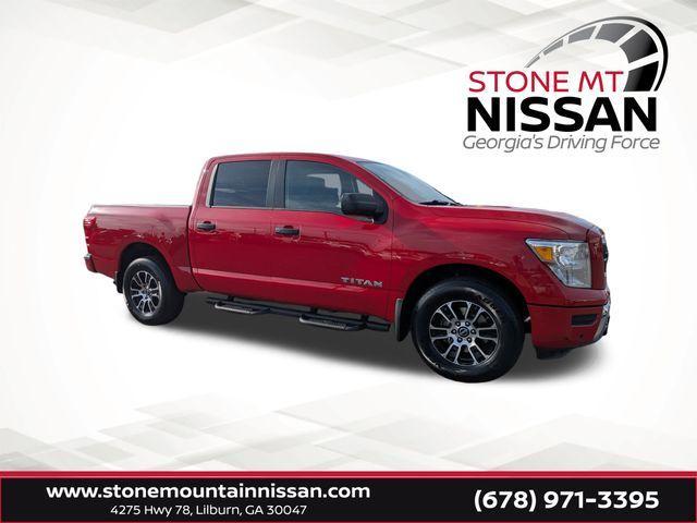 used 2023 Nissan Titan car, priced at $36,995