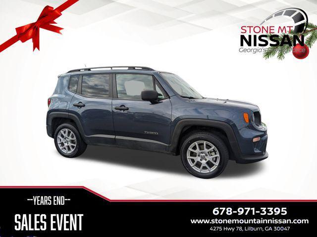 used 2021 Jeep Renegade car, priced at $17,499