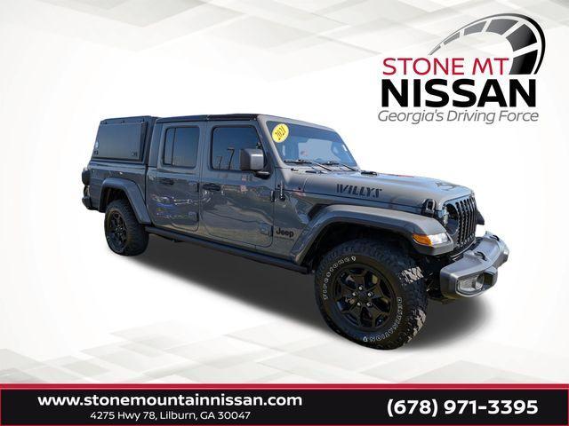 used 2021 Jeep Gladiator car, priced at $33,799