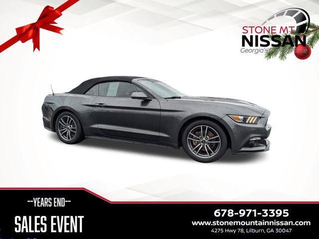 used 2017 Ford Mustang car, priced at $17,948