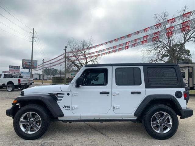 used 2021 Jeep Wrangler Unlimited car, priced at $30,499