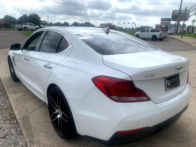 used 2020 Genesis G70 car, priced at $25,499