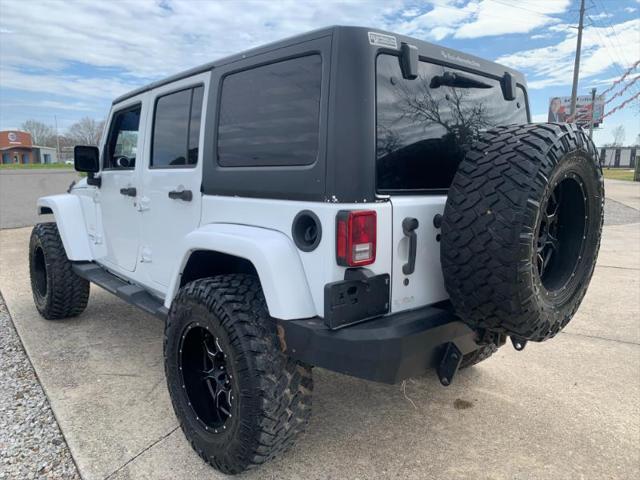 used 2015 Jeep Wrangler Unlimited car, priced at $20,199