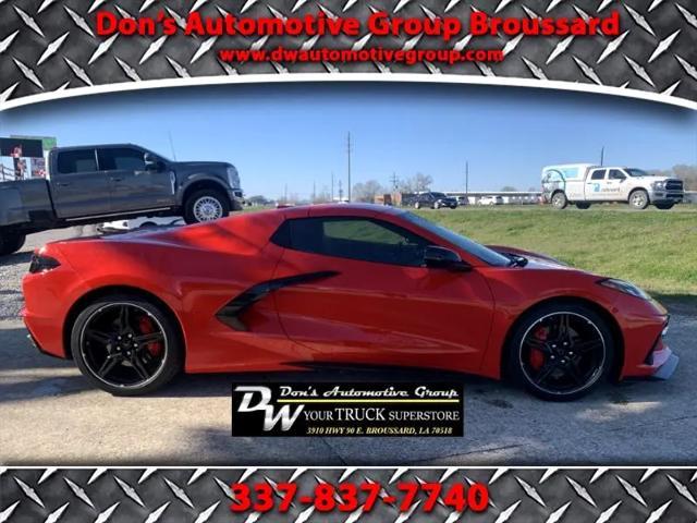 used 2021 Chevrolet Corvette car, priced at $69,499