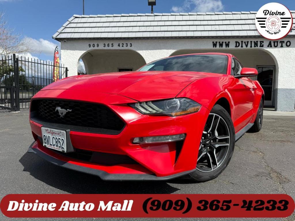 used 2021 Ford Mustang car, priced at $20,999