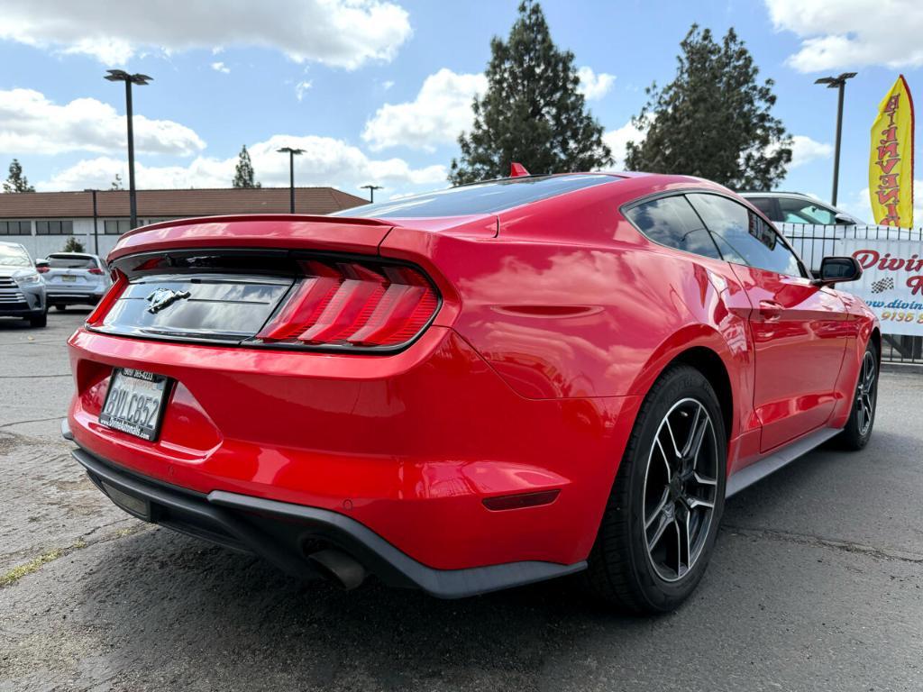 used 2021 Ford Mustang car, priced at $20,999