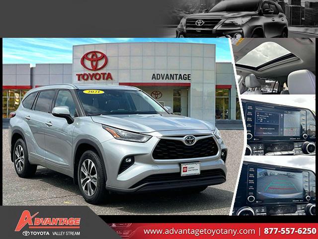 used 2021 Toyota Highlander car, priced at $31,159