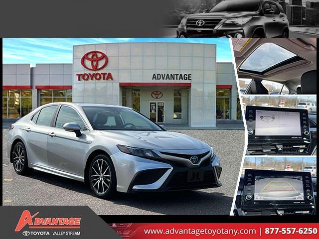 used 2021 Toyota Camry Hybrid car, priced at $24,298