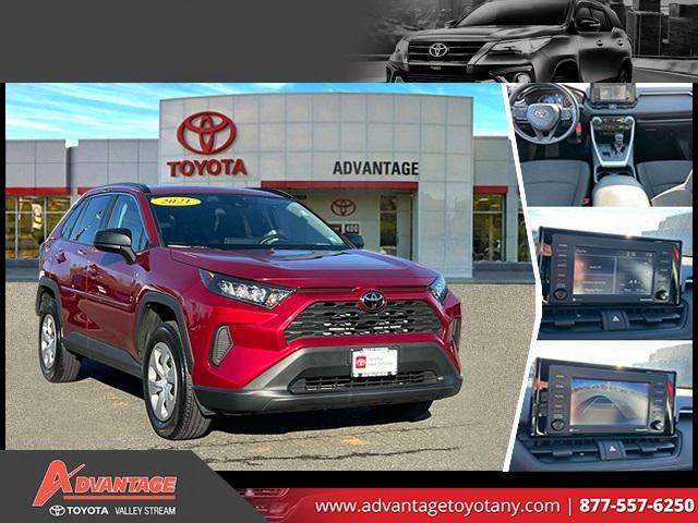 used 2021 Toyota RAV4 car, priced at $25,400