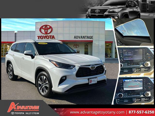 used 2022 Toyota Highlander car, priced at $36,499