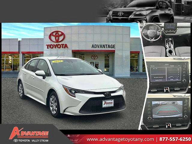 used 2021 Toyota Corolla car, priced at $17,298