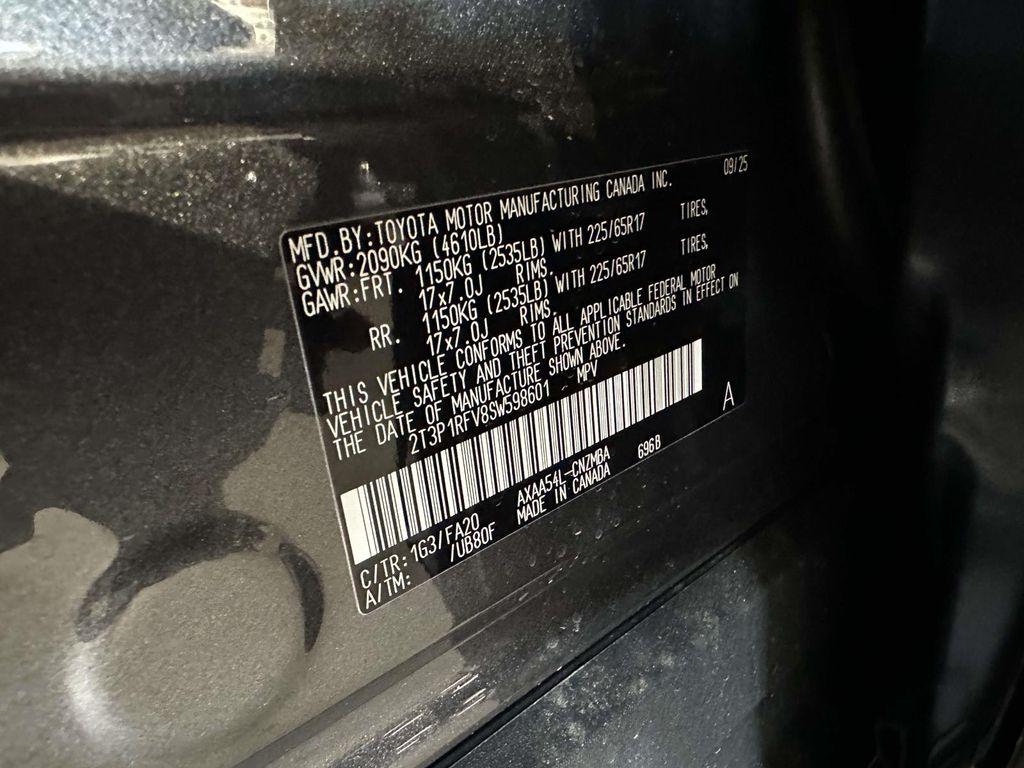 new 2025 Toyota RAV4 car, priced at $36,829