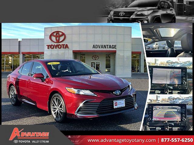 used 2022 Toyota Camry Hybrid car, priced at $27,888