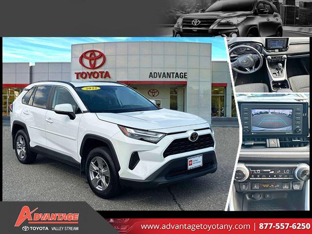 used 2022 Toyota RAV4 car, priced at $27,799