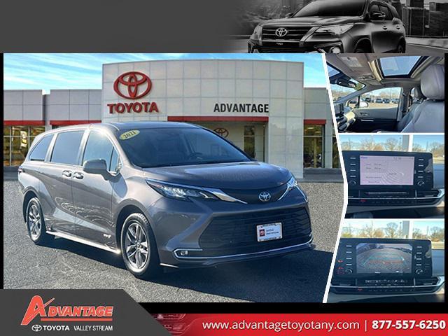 used 2021 Toyota Sienna car, priced at $36,999