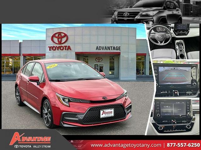 used 2021 Toyota Corolla car, priced at $19,698