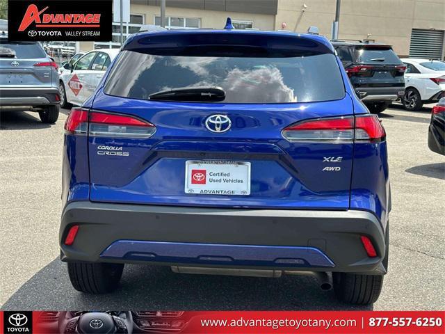 used 2023 Toyota Corolla Cross car, priced at $29,754