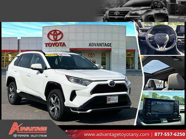 used 2021 Toyota RAV4 Prime car, priced at $30,979