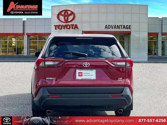 used 2022 Toyota RAV4 car, priced at $24,340