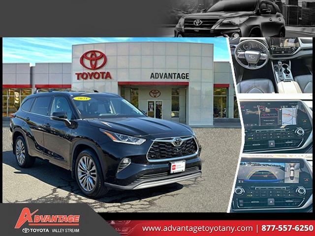 used 2021 Toyota Highlander car, priced at $39,999