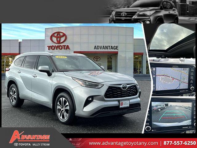 used 2021 Toyota Highlander car, priced at $31,888