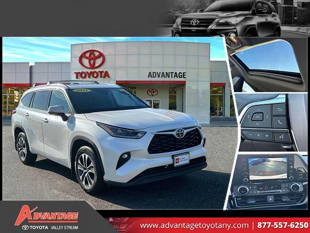 used 2021 Toyota Highlander car, priced at $31,738