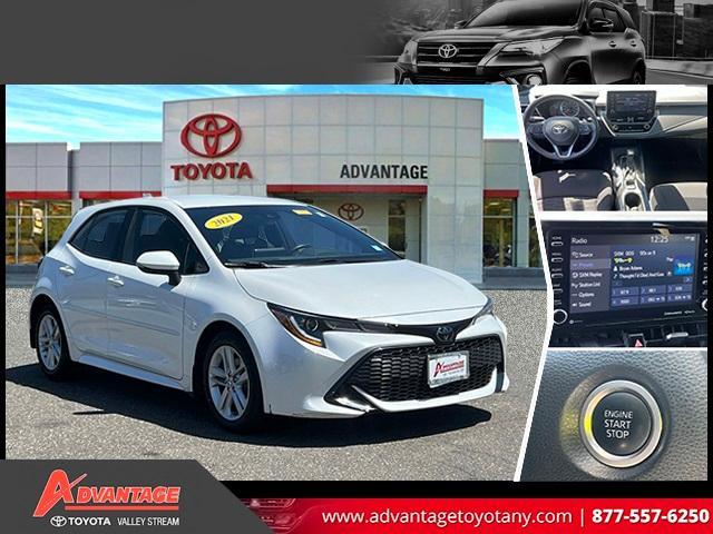 used 2021 Toyota Corolla Hatchback car, priced at $21,498