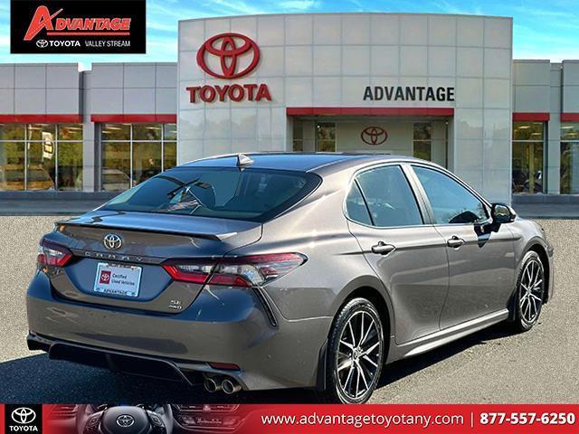 used 2021 Toyota Camry car, priced at $22,500