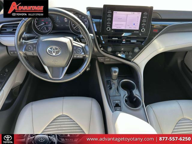 used 2021 Toyota Camry car, priced at $22,500